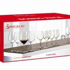 Spiegelau Authentis Vinglas-set Bordeaux / Vitvinsglas / Champagneglas -Fina Vinglas image 3300