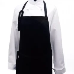 Serveringsförkläde Svart