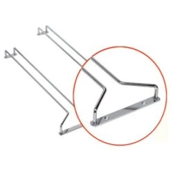 Glasrack I Rostfritt