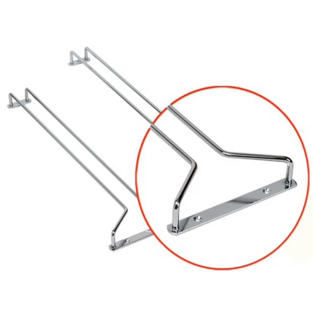 Glasrack I Rostfritt 3 Glasrack I Rostfritt