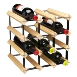 Metro Vinställ För 12 St Flaskor Påbyggnadsbart