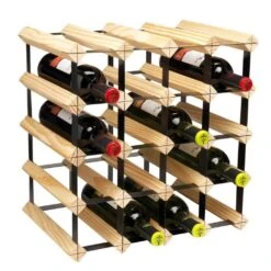 Metro Vinställ För 20 St Flaskor Påbyggnadsbart