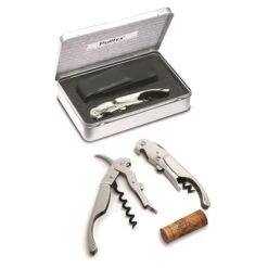 Pullparrot Click Cut Vinöppnare Med Läderfodral