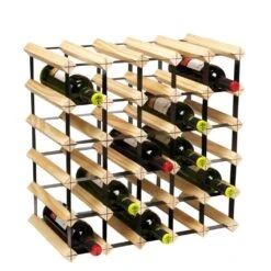 Metro Vinställ För 30 St Flaskor Påbyggnadsbart