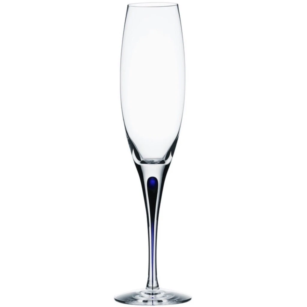 Orrefors Intermezzo Blue Champagneglas 3 Orrefors Intermezzo Blue Champagneglas