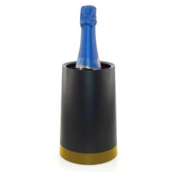 Vinkylare Gel Svart Med Guldig Botten