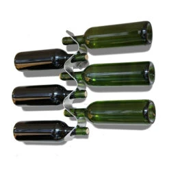 Vinställ I Aluminium För 6 St Vinflaskor